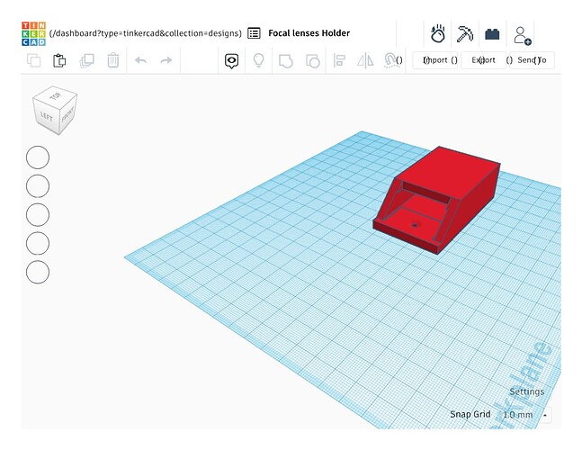 Laser lense holder_1