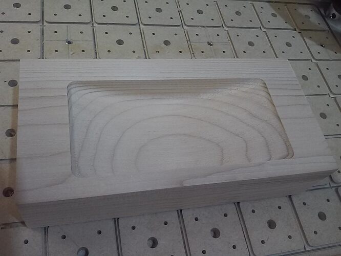 linear dish carve