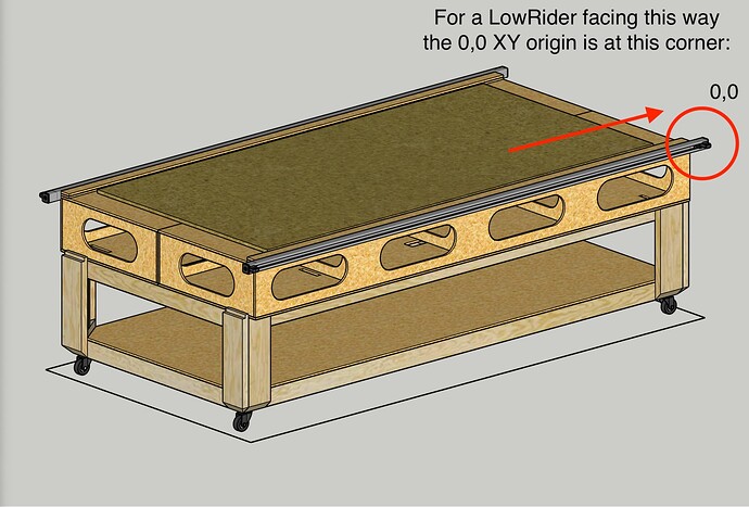 Table Plan for LowRider 0,0 orientation, 58 x 113, OSB 9 ft, ver J_01 option 2