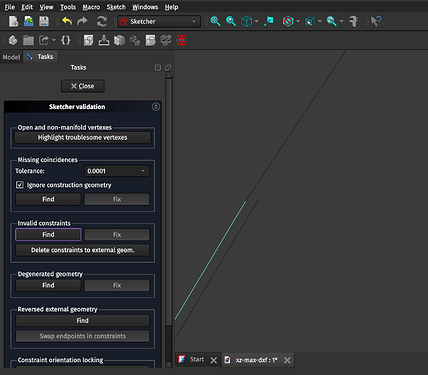 Automatically fixing troublesome vertexes
