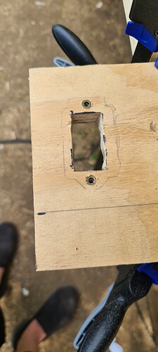 hole for bench on_off switch