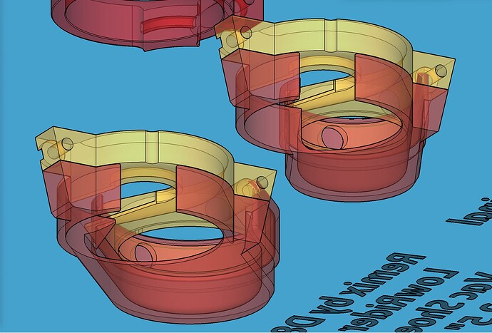 LowRider 3 CNC dust shoe REMIX FOR 2.5" HOSE 08
