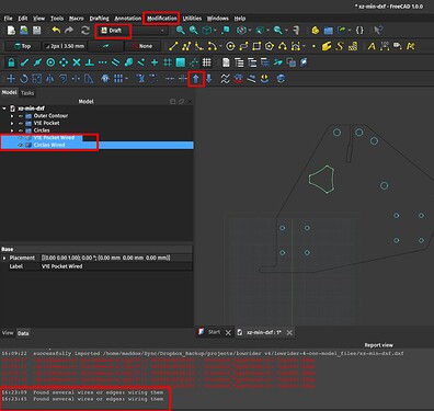 Upgrading V1E Pocket and Circles Shapes to Wires