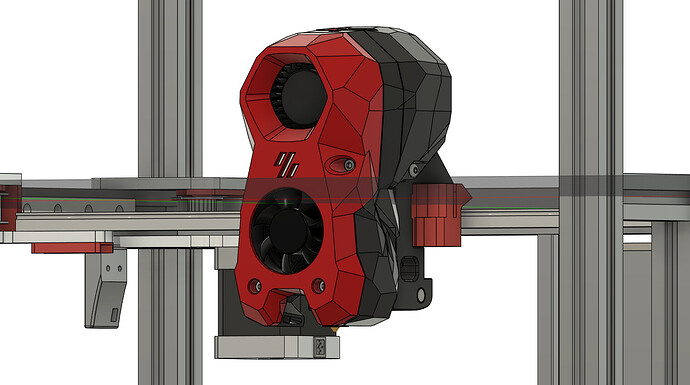 V1E V5 Stealthburner Mod v3 with extruder