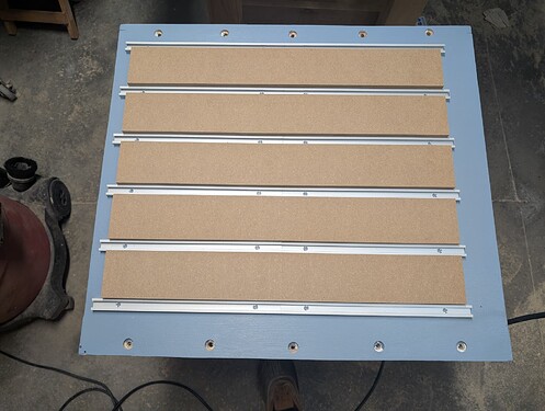 Spoil Board Layout