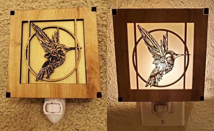 Hummingbird Nightlight