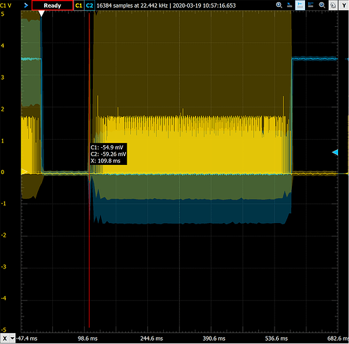 laser-on-delay