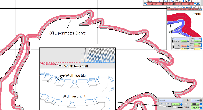 carve STL perimeter 2