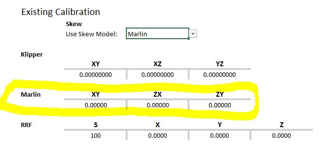 Calibration with exist calibration