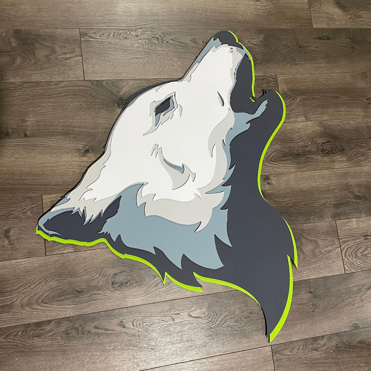 Multi-layer Wolf Wall Art - Things You've Made - V1 Engineering Forum