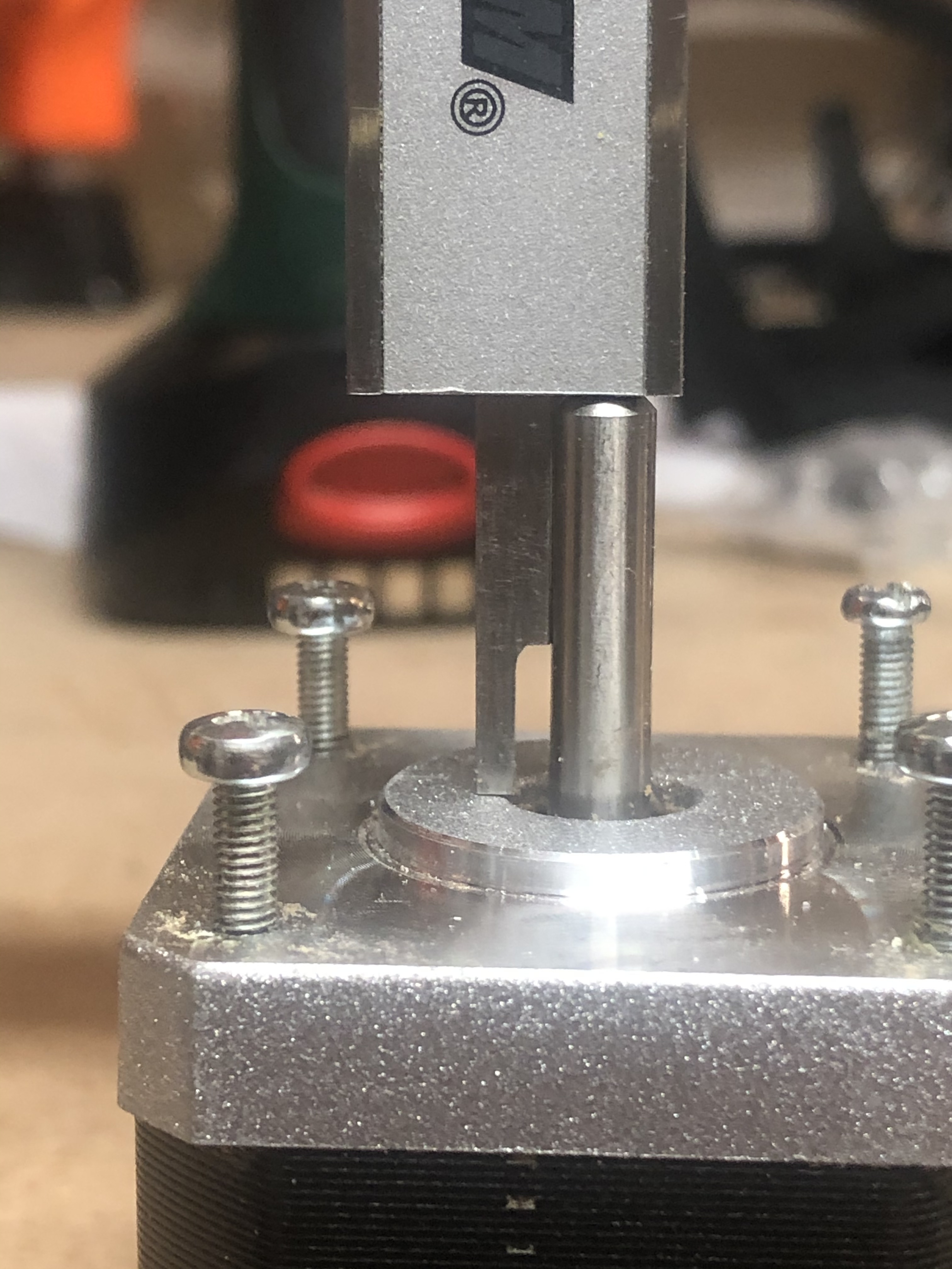 Shaft on stepper motors to short? - Troubleshooting - V1 Engineering Forum