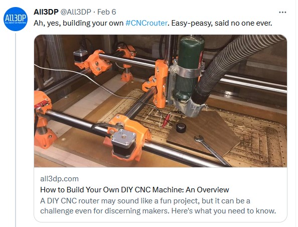 Building your online own cnc machine