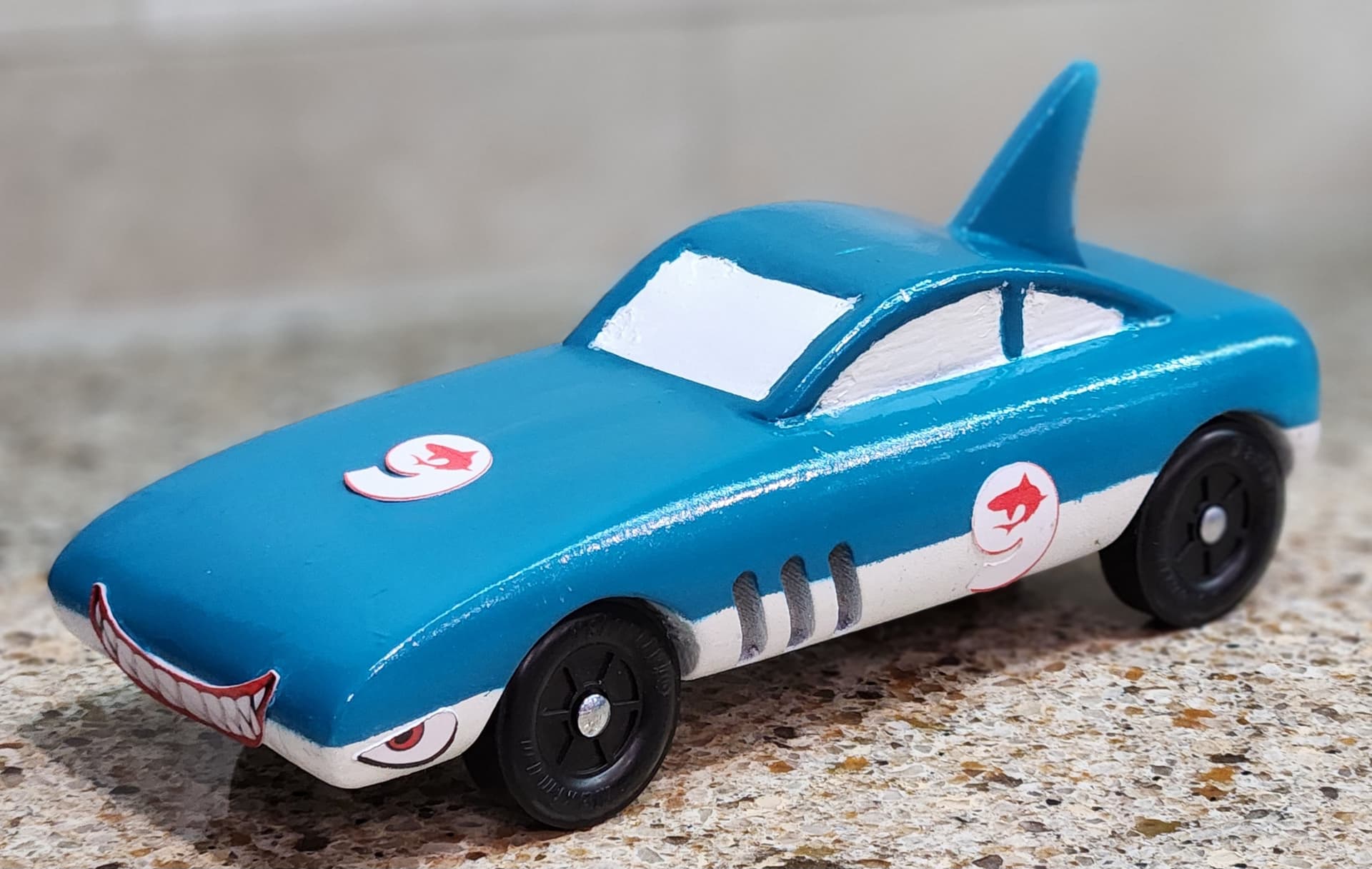 Megaladon - Pinewood Derby Car - Things You've Made - V1 Engineering Forum