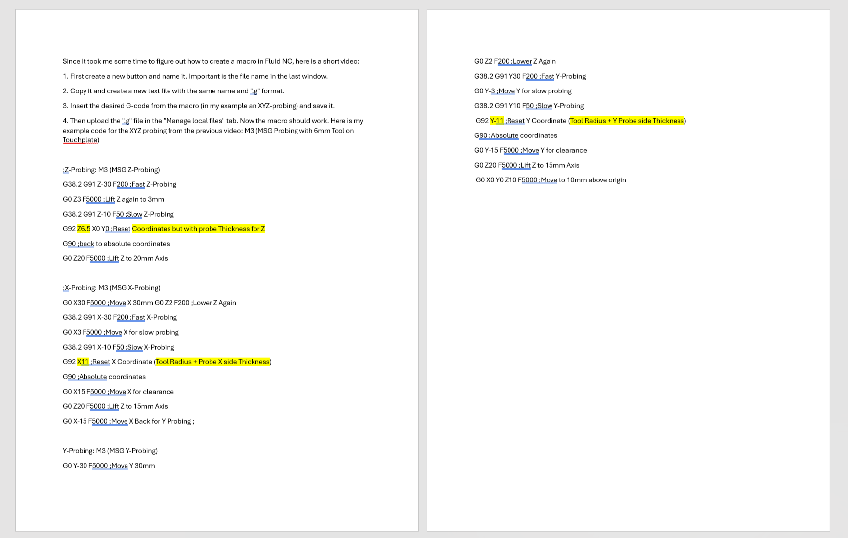 Precise zeroing to left front corner of material? - Page 2