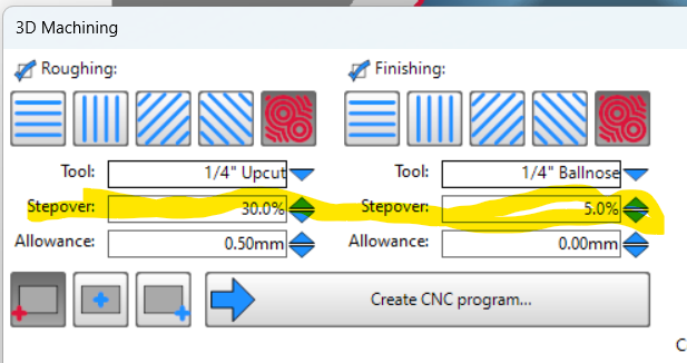 Screenshot 3d machining