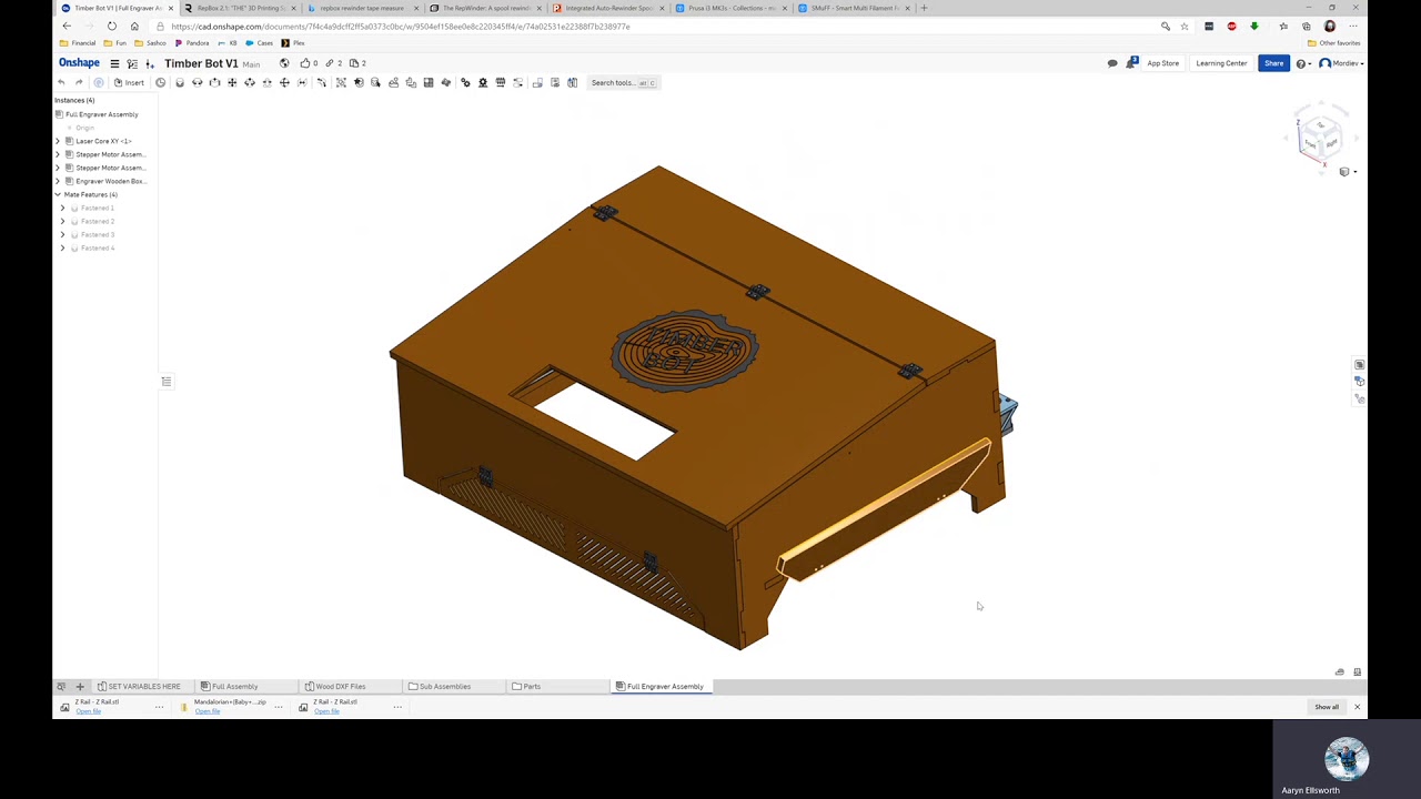 Manual Z-axis for cheap diode laser engravers and various laser