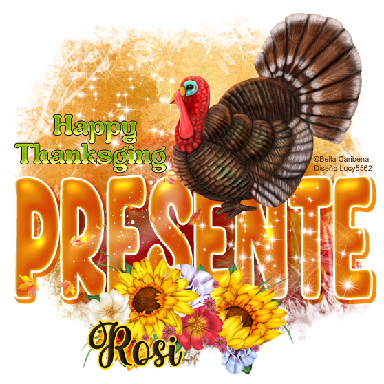 PRESENTE thanksgiving