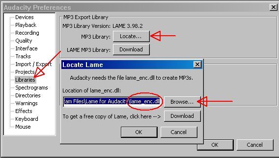 lame mp3 encoder for audacity 2016