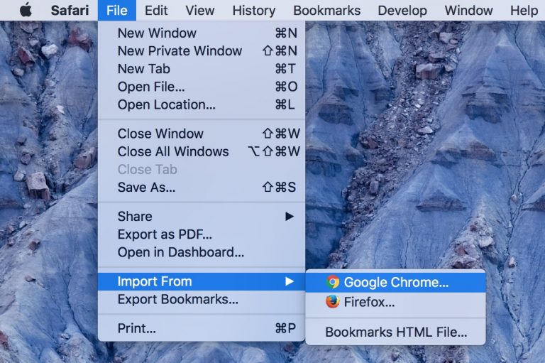 how to import bookmarks firefox mac os x